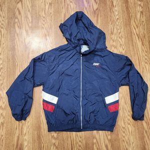 Vintage 90s Large BIKE Brand Full Zip Vented Windbreaker Large